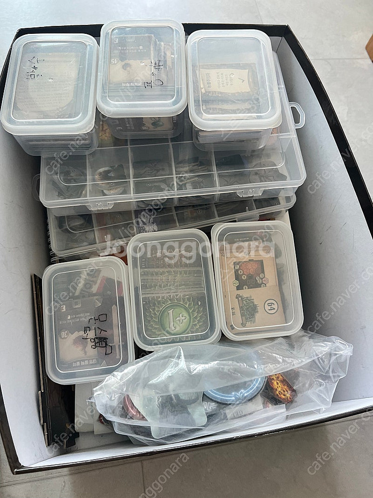 글룸헤이븐 보드게임 9만원(리무버 스티커 포함)--2