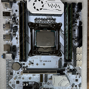 인텔 제온 E5-2697 v3 + X99(C612) 보드 + 32GB 램 보드셋