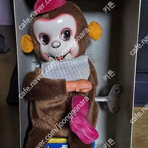 국산 구두닦는 원숭이 틴토이 자전거 소년 틴토이등
