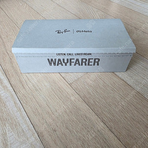 레이벤 메타(Ray-Ban Meta) Wayfarer 판매합니다.