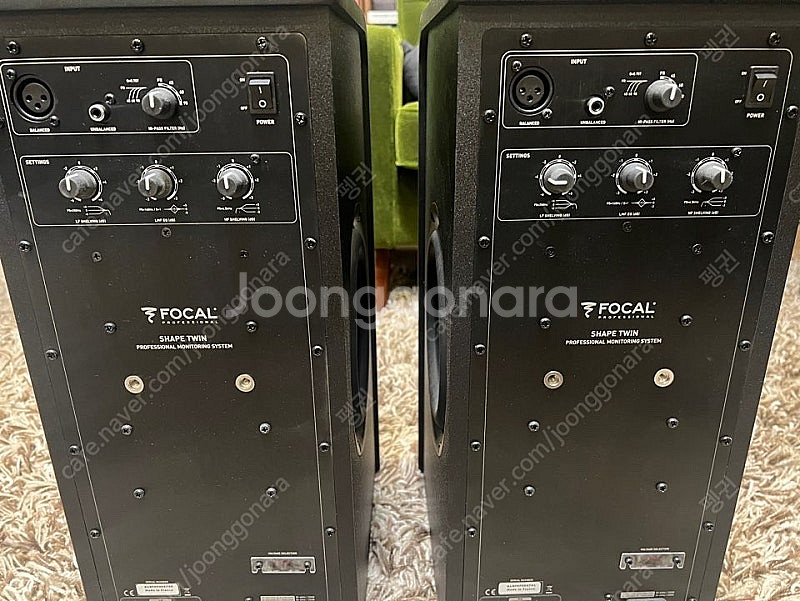 포칼 focal shape twin 스피커 판매합니다--2