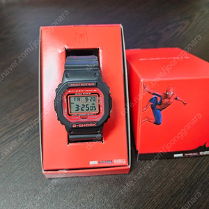 지샥 G-shock DW-5600VTSPI1 스파이더맨