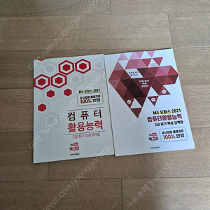 독고리 컴활 2급 필기 실기 요점정리집 팝니다.