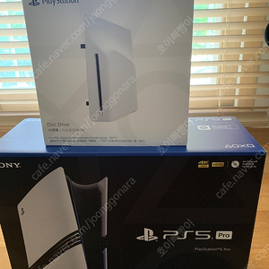 ps5프로+디스크드라이브 팝니다