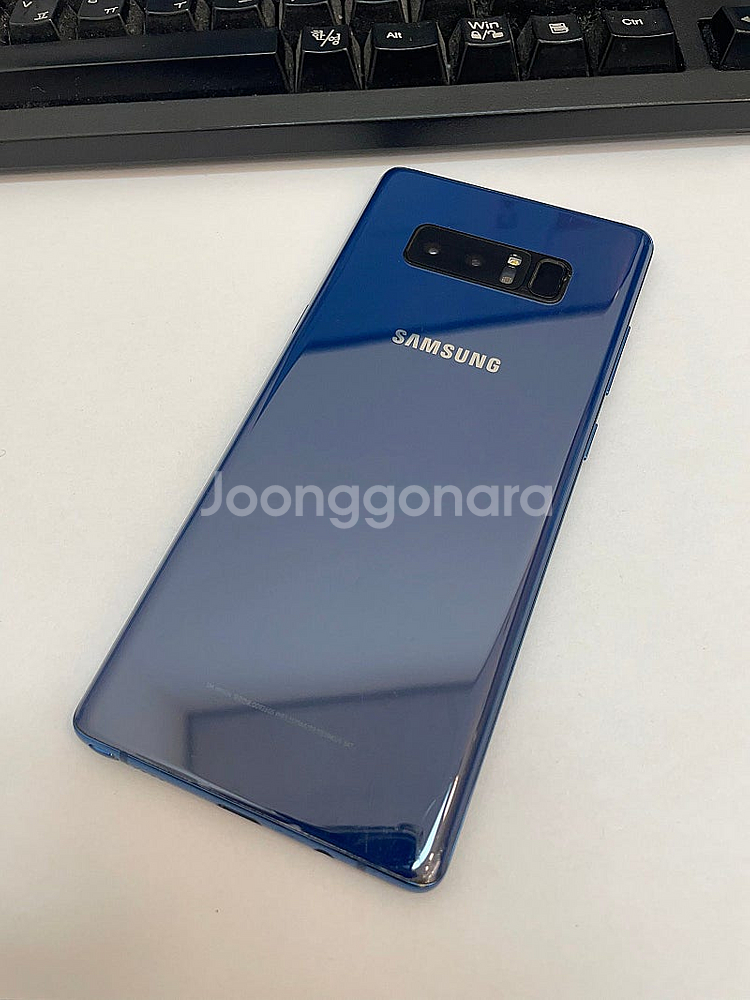 갤럭시노트8 블루 256GB 가성비좋은 중고10만 팝니...--0