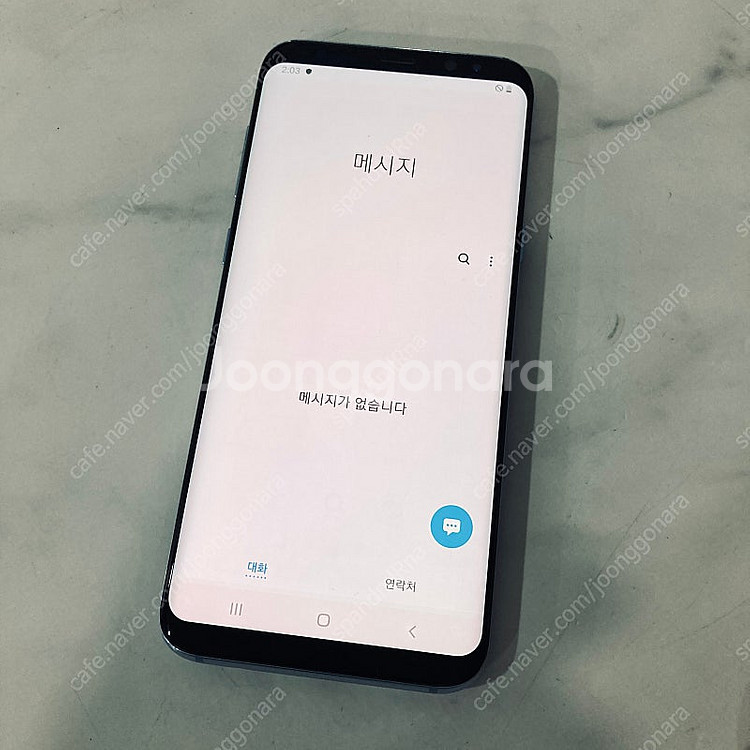 갤럭시 S8플러스+ 64기가 블루 깔끔한기기 8만원 판...--5