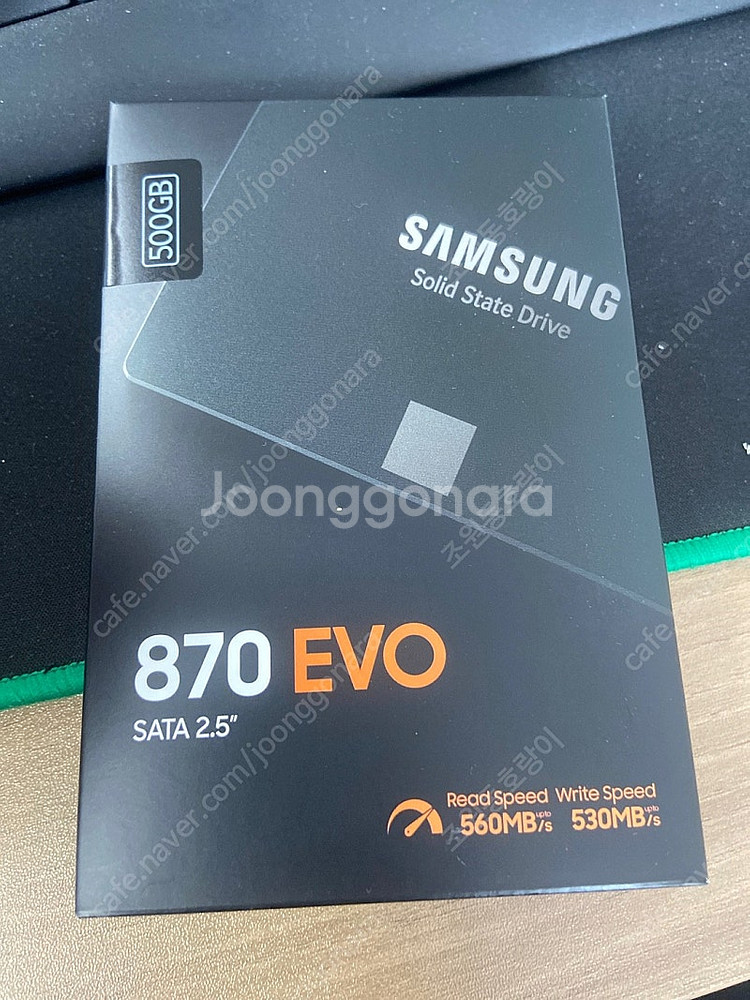 삼성 870 EVO 500GB SSD 새상품--0