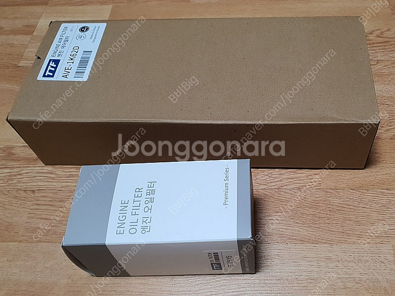 골프 6세대 엔진 오일 필터 + 엔진 에어 필터--0