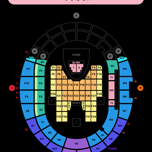 블랙핑크 콘서트 7월5일 2연석