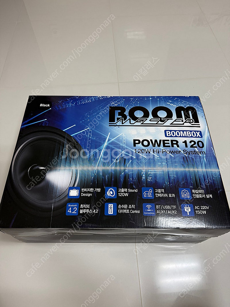 붐마스터 POWER120 블루투스 스피커--0