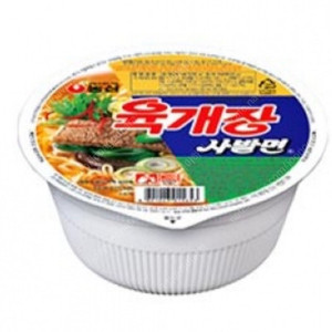 육개장 사발면 36개 단위 판매 (택포 2.2 / 직거래 2만원)