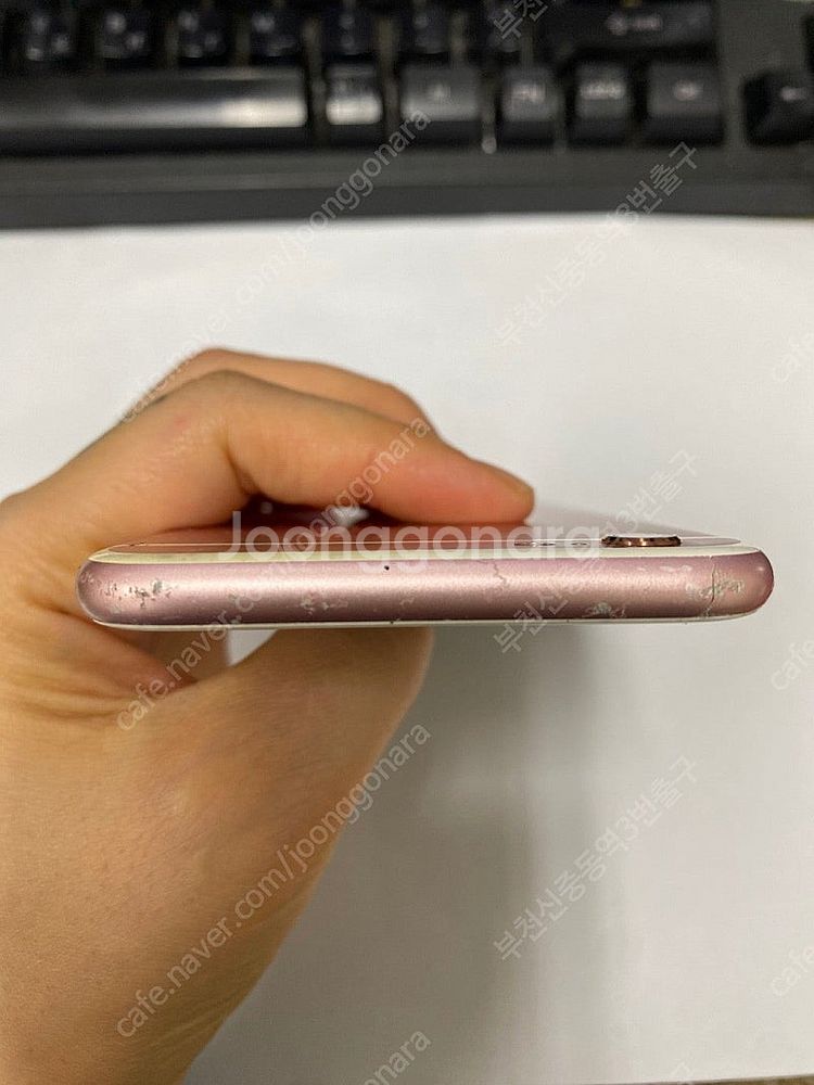 203280 아이폰6S 로즈골드 64GB 무잔상 배터리...--2