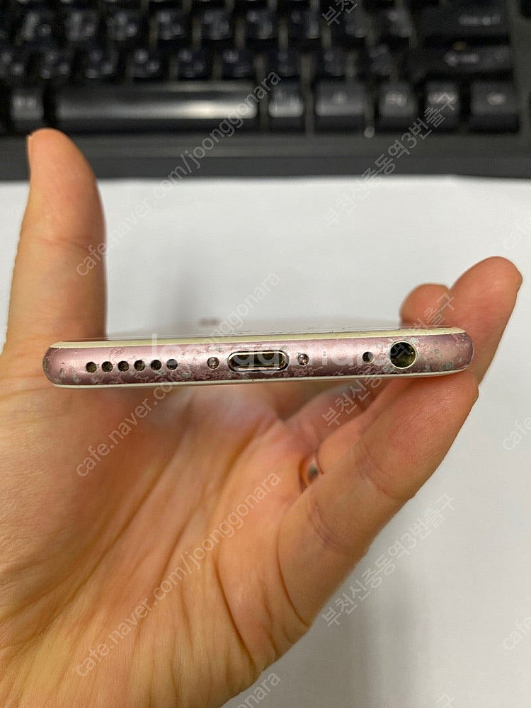 203280 아이폰6S 로즈골드 64GB 무잔상 배터리...--6