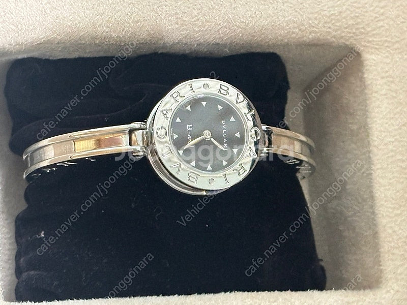 불가리 비제로원 뱅글시계 블랙판 (가격내림)--2