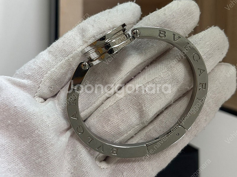 불가리 비제로원 뱅글시계 블랙판 (가격내림)--8