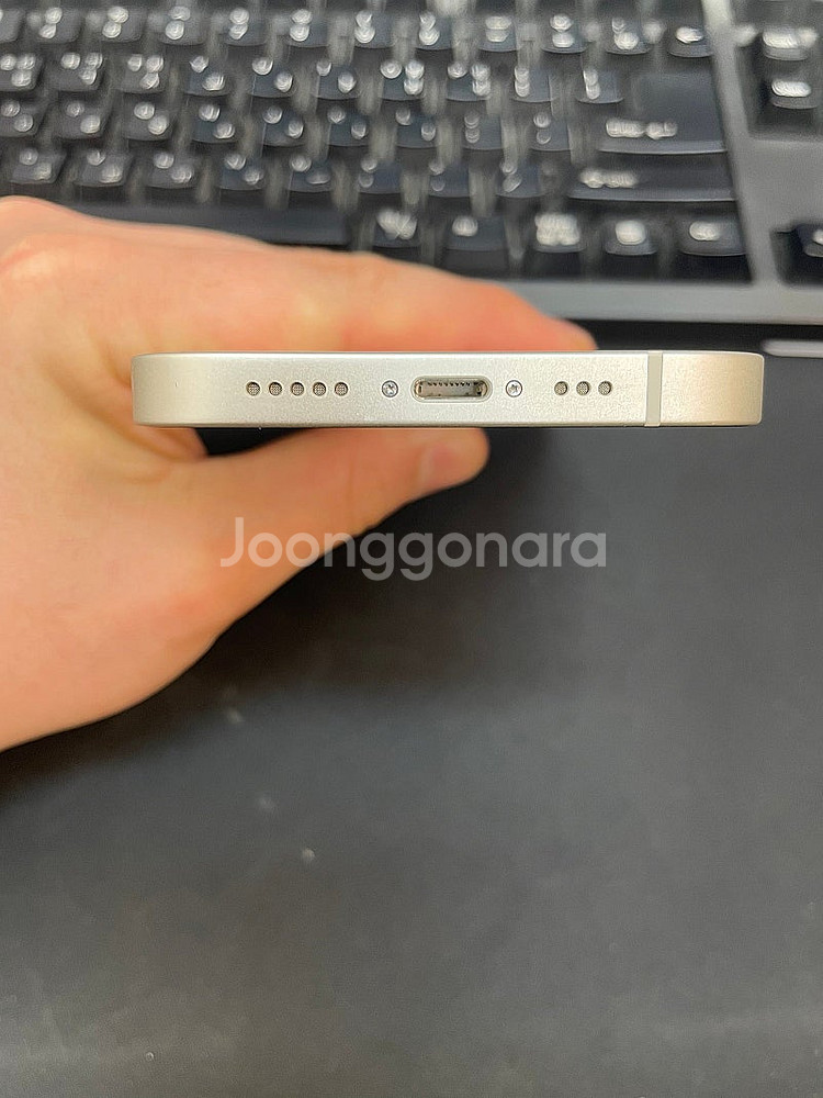 아이폰14 화이트 128GB 배터리89% 상태좋은 중고...--5