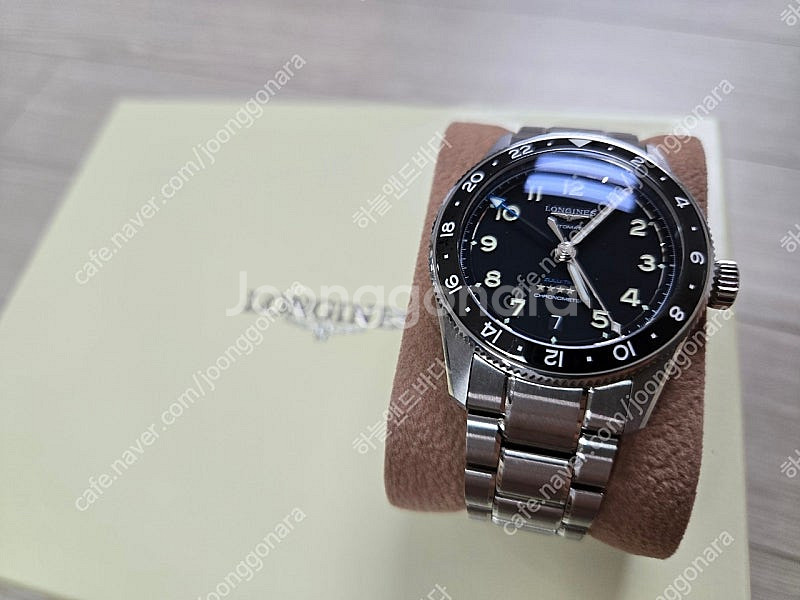 론진 줄루타임 블랙 39mm 민트급--5