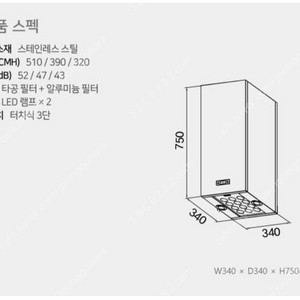 미개봉 하츠 아일랜드 스퀘어후드 750 팝니다