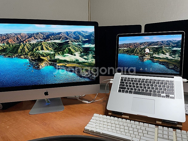 아이맥(2012-2020년식) 27인치 개조모니터 제작 해 드립니다--0