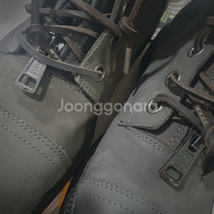 (255~260) 올세인츠 정품 워커부츠 지퍼포인트 U...--3