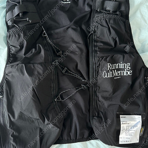 새티스파이 러닝 베스트 블랙 L/XL