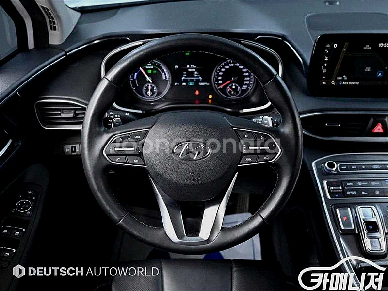 더 뉴 싼타페 하이브리드 1.6 2WD 익스클루시브 2022 년 중고차/전액할부/중고리스/중고렌트/--5