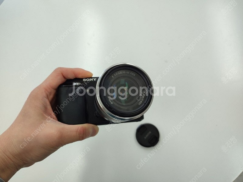 소니 NEX-F3 미러리스 + 18-55mm 18만원--8
