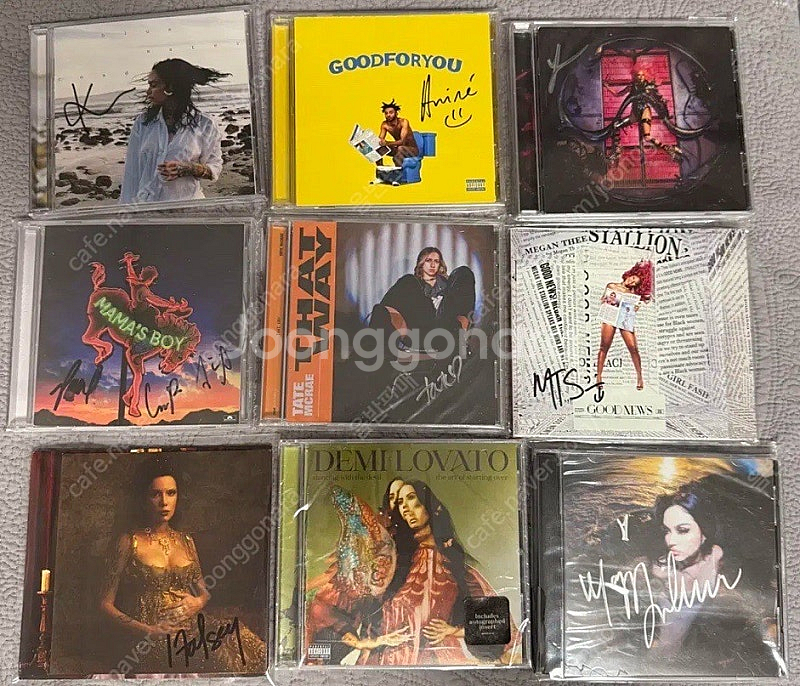 팝 외힙 친필싸인반 cd pop cd hip hop c...--0