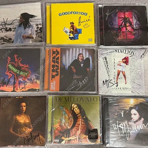 팝 외힙 친필싸인반 cd pop cd hip hop cd halsey ladygaga kehlani demi lovato megan thee stallion lany 레이디가가