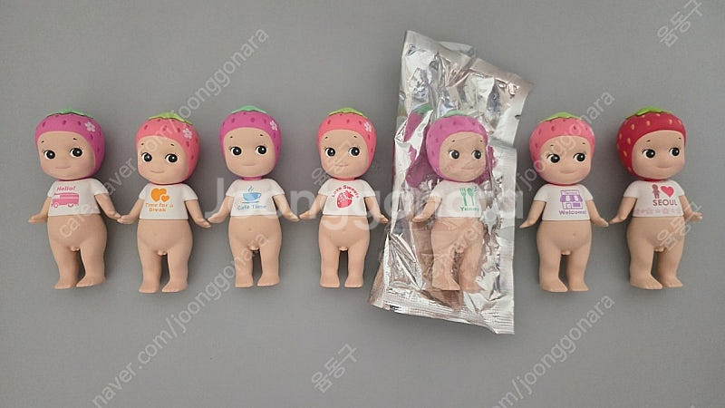 소니엔젤 서울 딸기테라스 6종+시크릿/좋은느낌 양3종--1