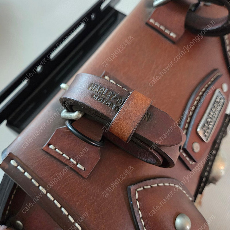 할리 국내산 수제 맞춤 최고급형 통가죽 새들백(사이드백) 풀세트 판매--8