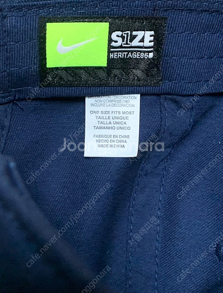 (초레어) NIKE 나이키 헤리티지86 레드/네이비/화...--4