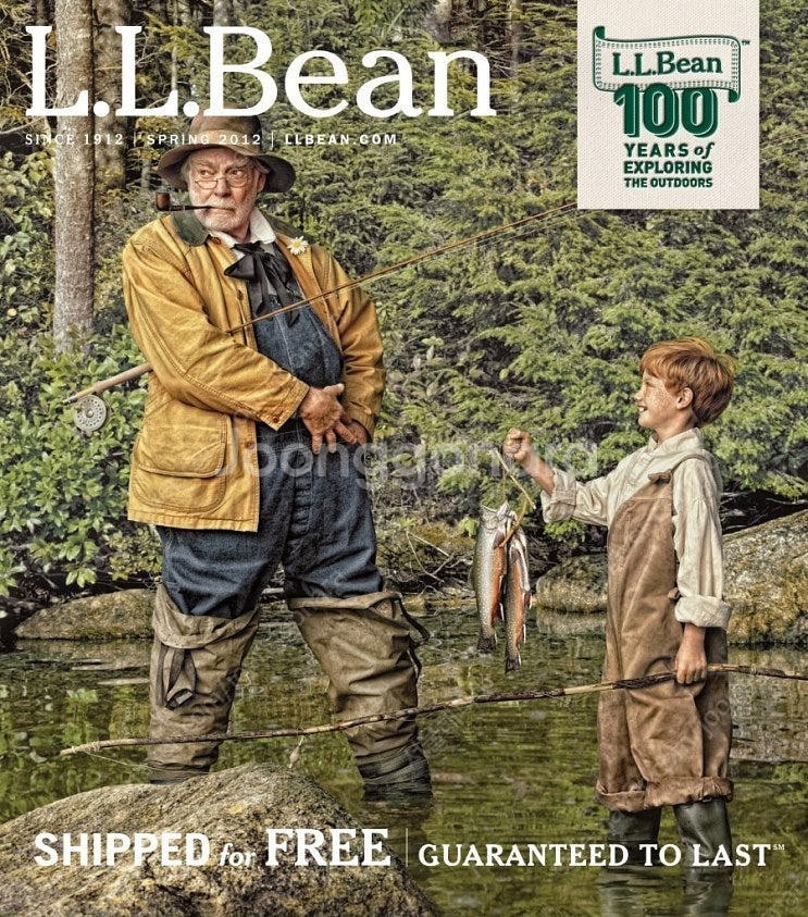LL BEAN 엘엘빈 클래식 빈티지 피싱 라이트 낚시 ...--2