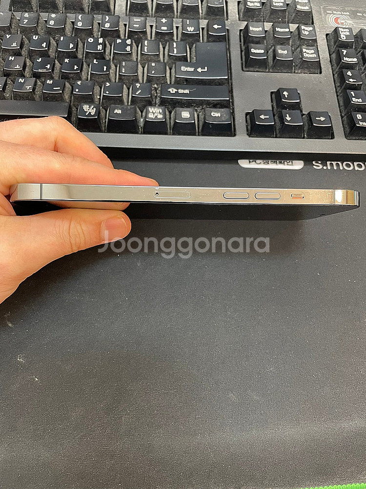 아이폰12프로맥스 블랙 128GB 상태좋은 중고53만팝...--6