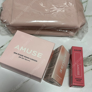 어뮤즈 쿠션,치크,립 새상품 일괄