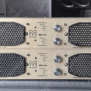(MARTIN-AUDIO)MA1.6S 마틴오디오 4옴 840W×2 파워앰프