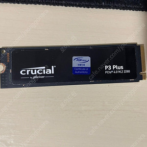 마이크론 P3 Plus 1TB (국내 AS가능)