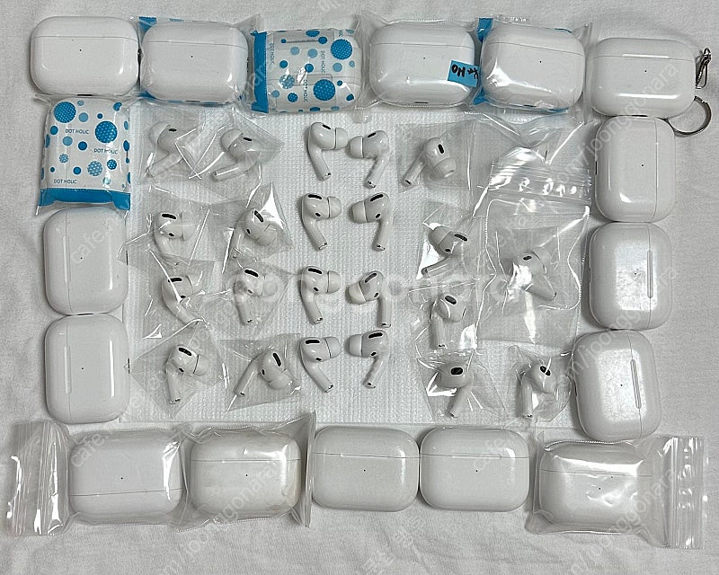 에어팟3,4세대 프로1,2 본체 왼쪽 오른쪽 유닛 C타입 라이트닝 8핀 미개봉 노캔 일반 ANC 케이스 맥세이프 각...--0