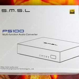 SMSL PS100 ES9023 DAC 미사용품 팝니다.