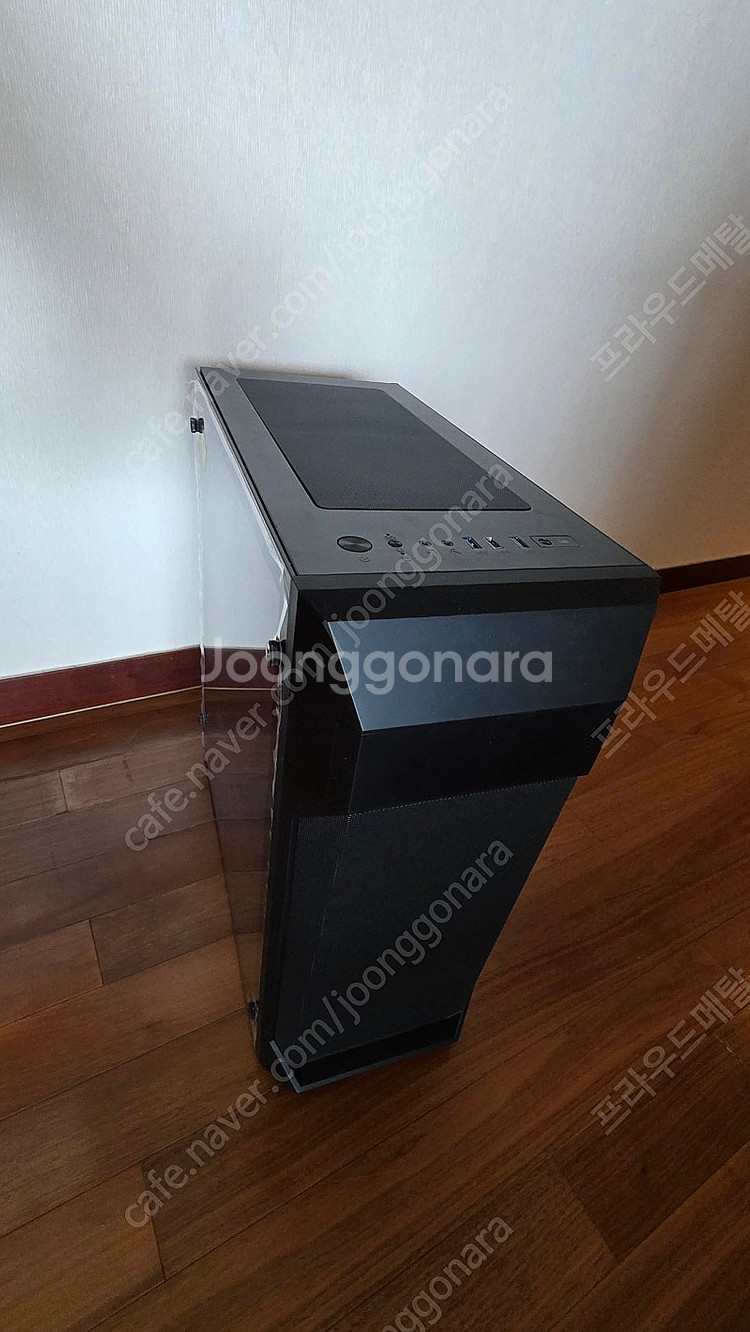 잘만 Z1 플러스 강화유리 pc케이스 새상품--2