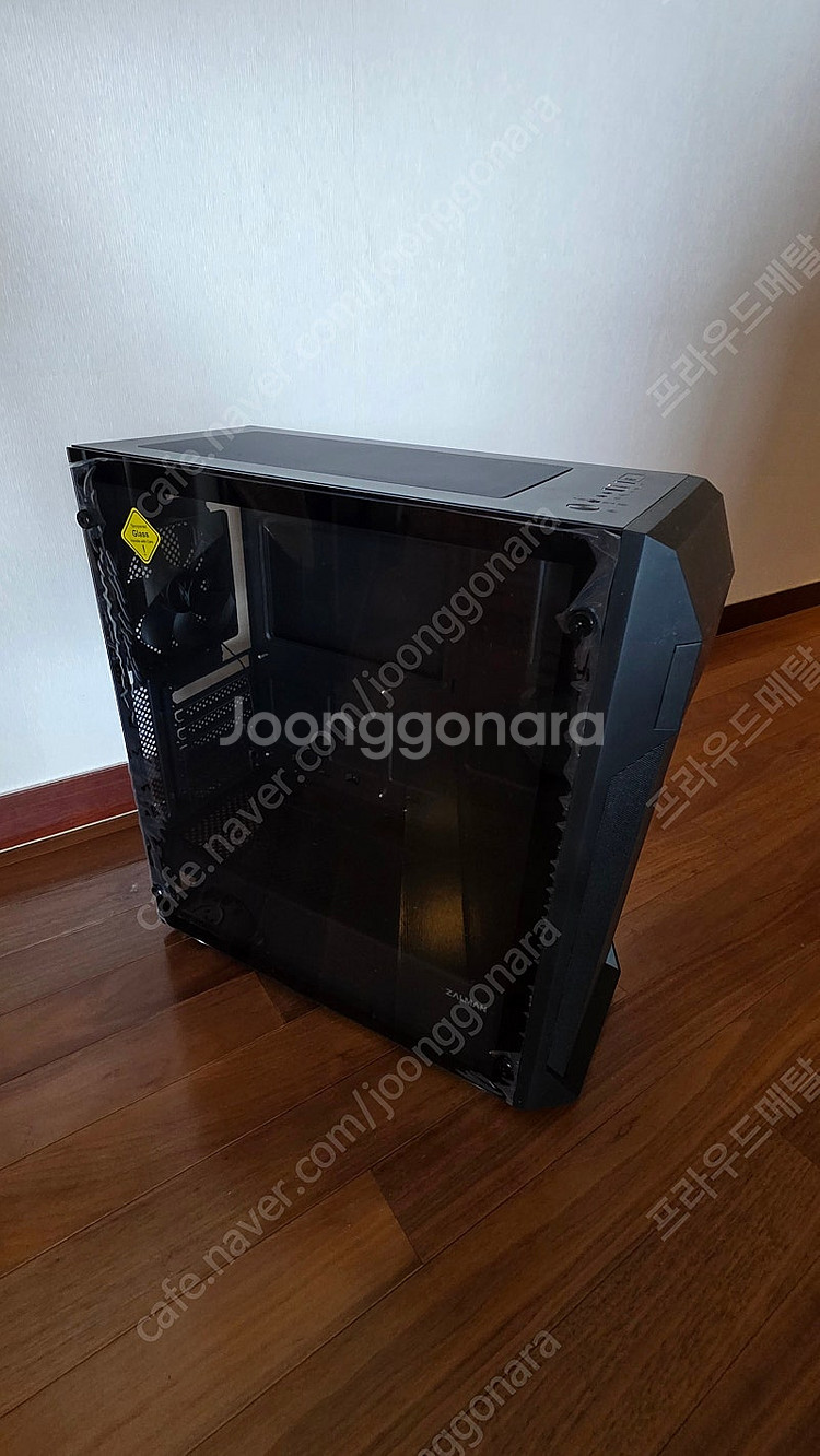 잘만 Z1 플러스 강화유리 pc케이스 새상품--4