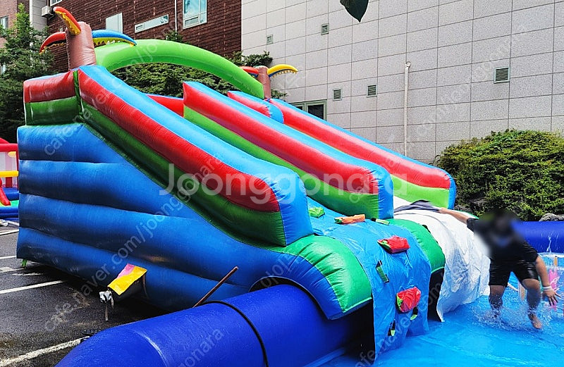 교회 여름행사 완벽 준비! 워터슬라이드 대여로 물놀이 ...--2
