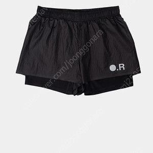 옵티미스틱 러너스 Glossy Ripstop Shorts (XS)