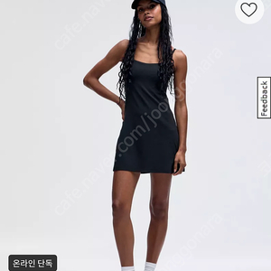룰루레몬 얼라인 원피스 캐미스트랩드레스 화이트 4사이즈