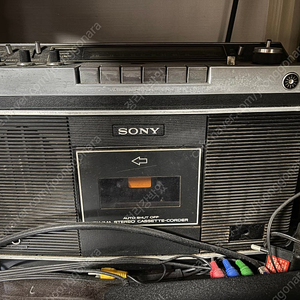 소니 스테레오 카세트 코더 CF-2580