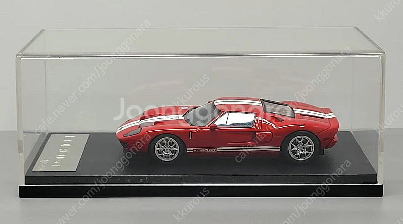 1:43 Hpi Racing 포드 GT 레드/화이트 다...--1