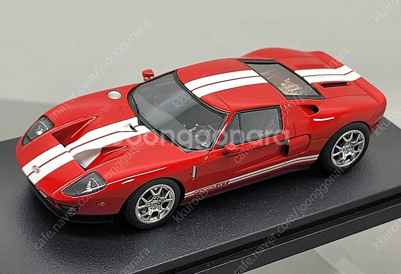 1:43 Hpi Racing 포드 GT 레드/화이트 다...--2
