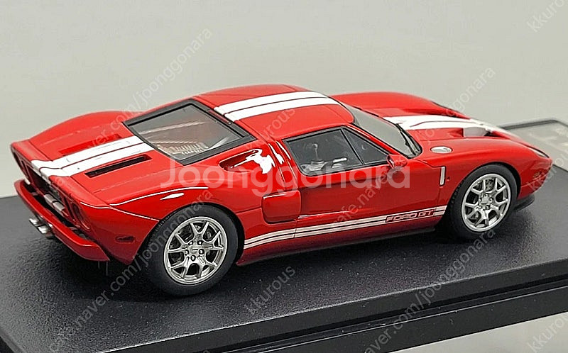 1:43 Hpi Racing 포드 GT 레드/화이트 다...--3