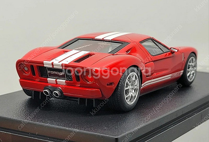 1:43 Hpi Racing 포드 GT 레드/화이트 다...--4