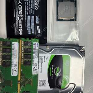 PC 부품 SET 판매합니다. i7-7700,RAM,SSD,HDD